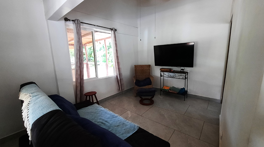 Costa Rica - Guanacaste - Tamarindo - Rancho Castillo - Salon - vue 2