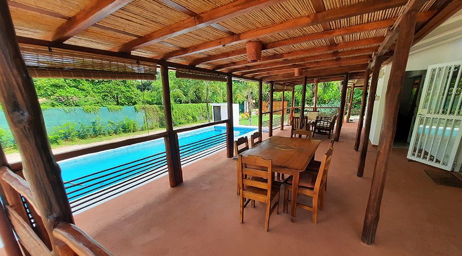 Costa Rica - Guanacaste - Tamarindo - Rancho Castillo - Terrasse - vue 1
