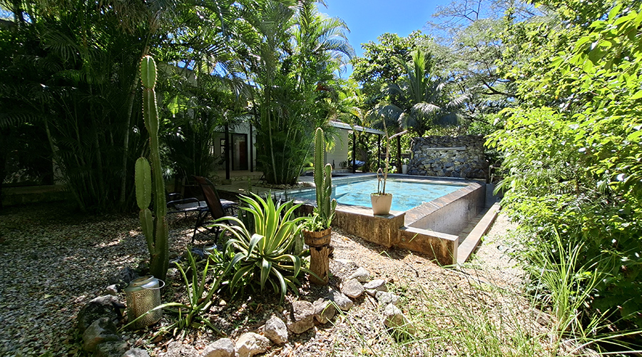 Costa Rica - Guanacaste - Tamarindo - Villa Panama - Ext�rieur - Piscine - Vue 2