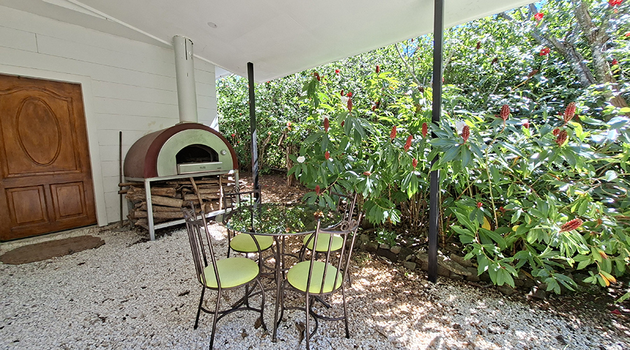 Costa Rica - Guanacaste - Tamarindo - Villa Panama - Ext�rieur - Entr�e - Vue 2