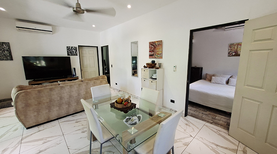 Costa Rica - Guanacaste - Tamarindo - Villa Panama - Guest House - Int�rieur - S�jour - Vue 1