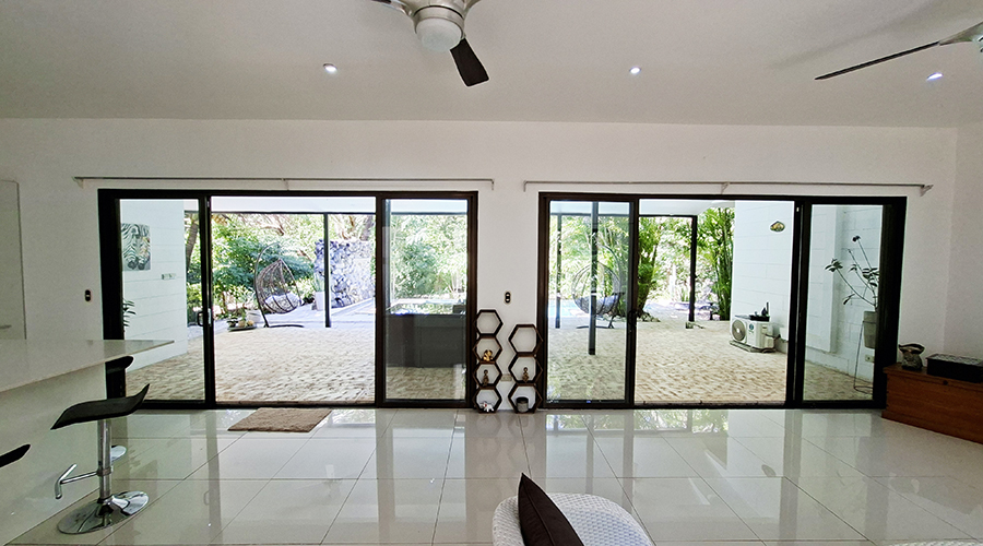Costa Rica - Guanacaste - Tamarindo - Villa Panama - Int�rieur - S�jour - Vue 2