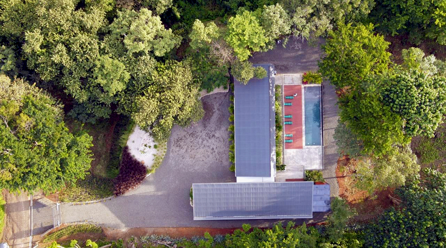 Costa Rica, Guanacaste, Villareal, Villa Perico, ZEN, du style - Vue du haut