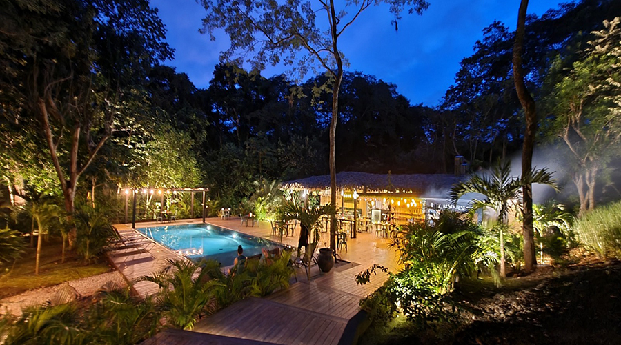 Costa Rica - Tamarindo - Spa & Bien-tre - Extrieur - Piscine - Vue Nuit - Vue 2
