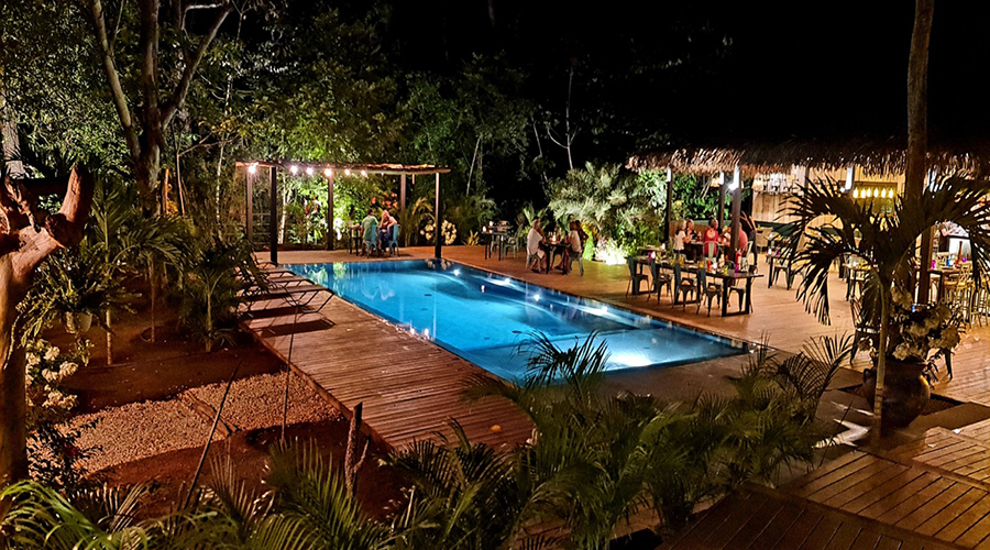 Costa Rica - Tamarindo - Spa & Bien-tre - Extrieur - Piscine - Vue Nuit - Vue 3