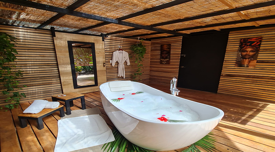 Costa Rica - Tamarindo - Spa & Bien-tre - Extrieur - Salle De Massage - Terrasse - Baignoire - Vue 1