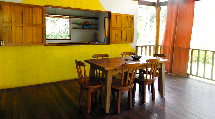 Costa Rica - Limon - Cahuita - Casa Serenidad - La terrasse - Vue 3