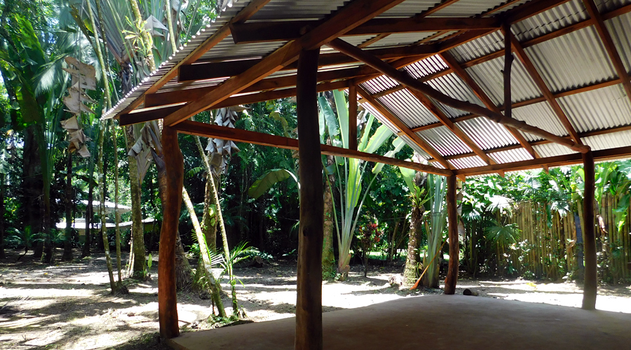 Costa Rica - Cahuita - Petite maison 1 chambre - La terrasse - Vue 1