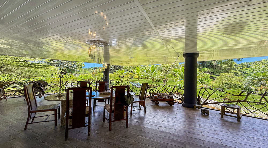 Costa Rica - Limon - San Miguel - Casa Caraibes - Extrieur - Terrasse - Vue 3