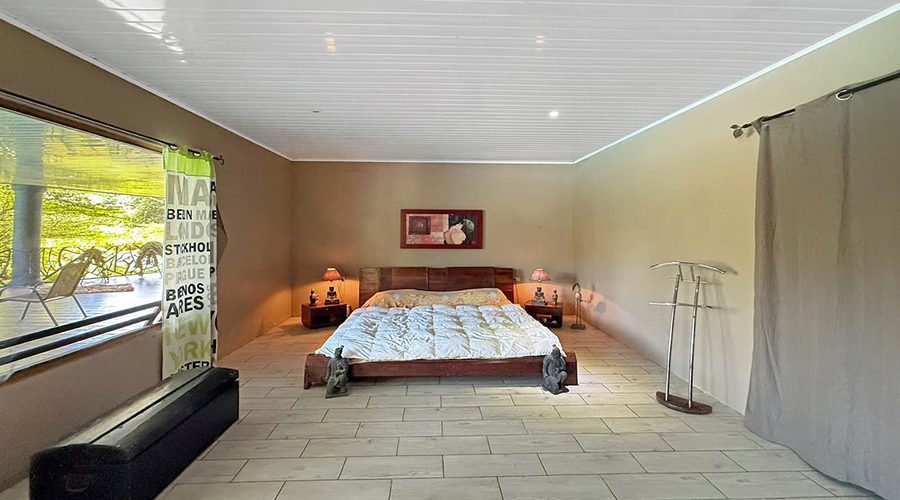 Costa Rica - Limon - San Miguel - Casa Caraibes - Intrieur - Chambre 2 - Vue 1