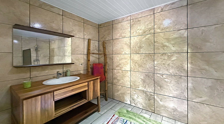 Costa Rica - Limon - San Miguel - Casa Caraibes - Intrieur - Salle De Bain 2 - Vue 1