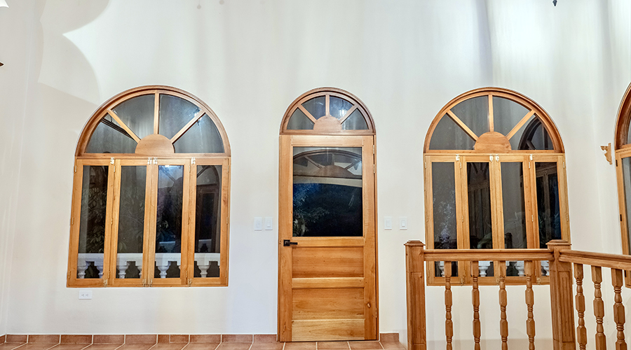 Costa Rica - Osa - Puerto Cortes - Ojochal - Casa Rio - Etage 2 - Chambre - vue 2