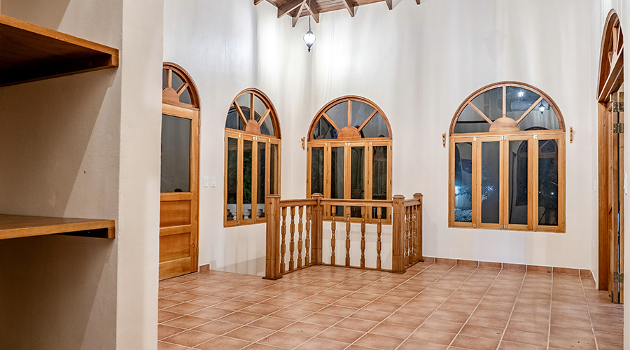 Costa Rica - Osa - Puerto Cortes - Ojochal - Casa Rio - Etage 2 - Chambre - vue 3