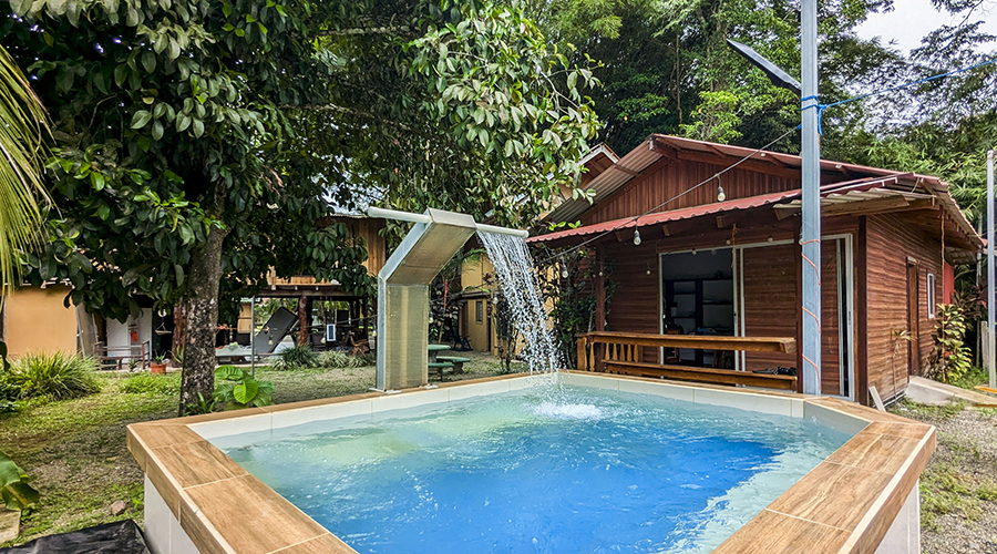 Costa Rica - Cahuita - Casa Bamb - Jacuzzi