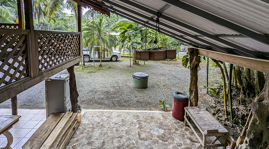 Costa Rica - Cahuita - Casa Bamb - Maison principale - Etage - Terrasse