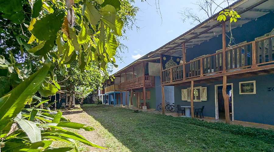 Costa Rica - Puerto Viejo - Ensemble locatif - Les 5 maisons locatives - vue 2