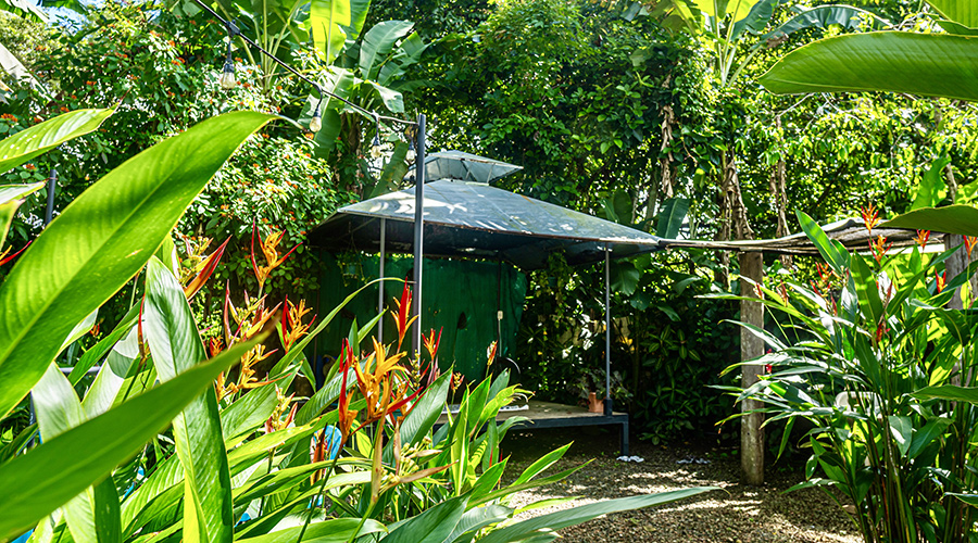 Costa Rica - Osa - Bahia Ballena - Auberge Tropicale - Espace yoga