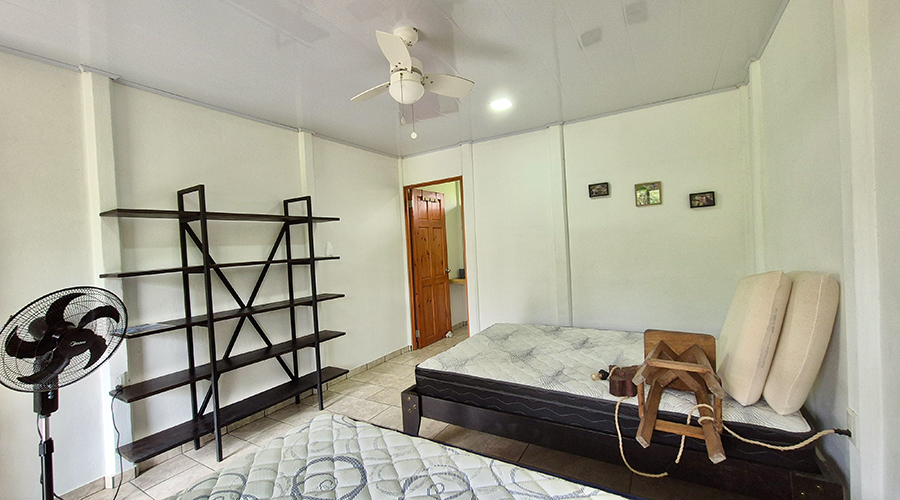 Costa Rica - Osa - Corcovado - Htel 1 maison et 3 cabinas - Cabina 2 - Chambre - vue 2