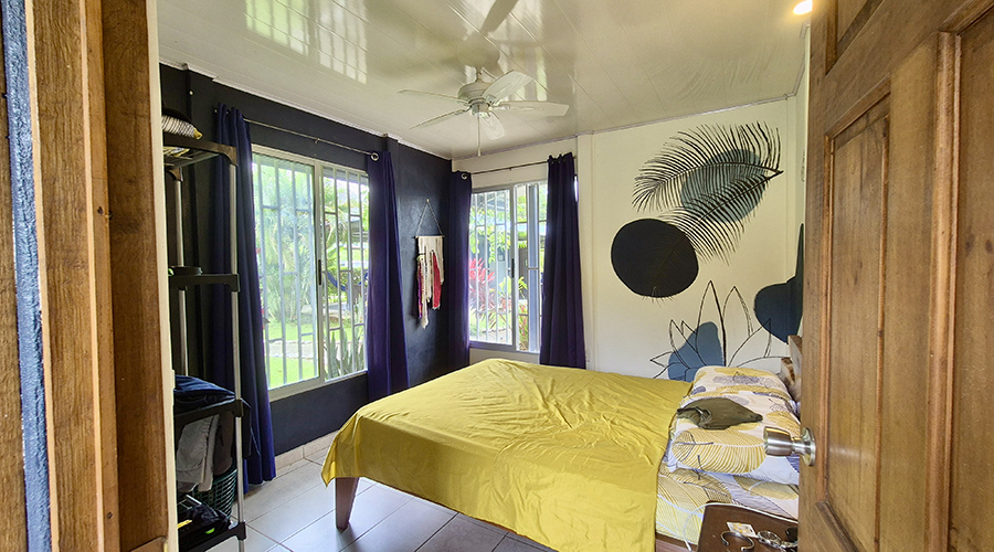 Costa Rica - Osa - Corcovado - Htel 1 maison et 3 cabinas - Maison principale - Chambre