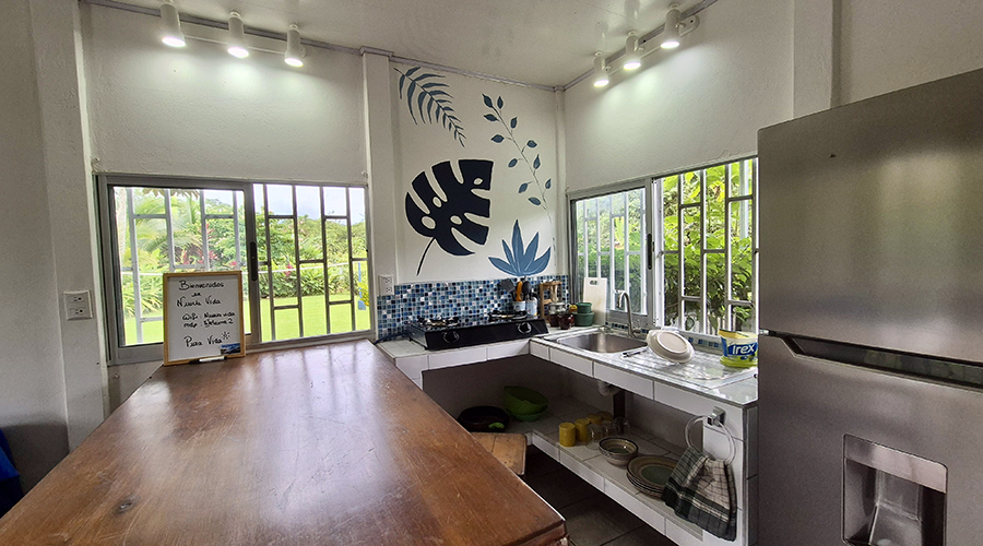 Costa Rica - Osa - Corcovado - Htel 1 maison et 3 cabinas - Maison principale - Cuisine
