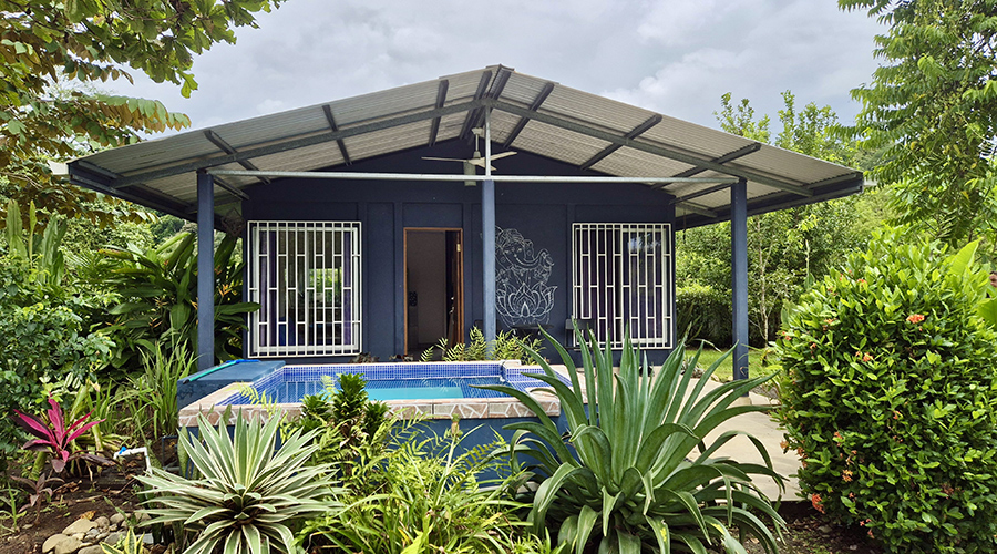 Costa Rica - Osa - Corcovado - Htel 1 maison et 3 cabinas - Maison principale - vue 4