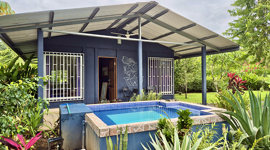 Costa Rica - Osa - Corcovado - Htel 1 maison et 3 cabinas - Maison principale - vue 5