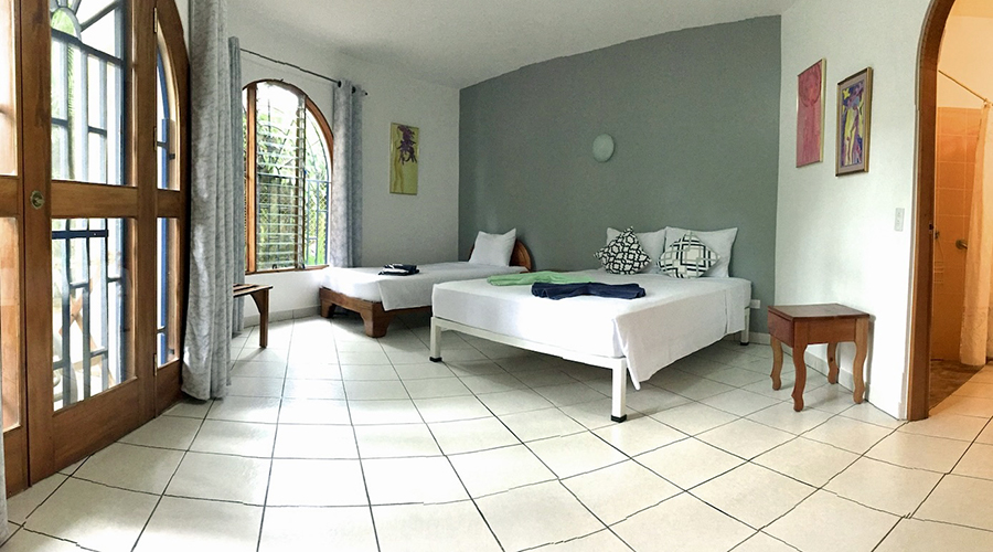 Costa Rica - Province de Puntarenas - Jaco - Htel - Appartement 2 - Chambre 1 - vue 2