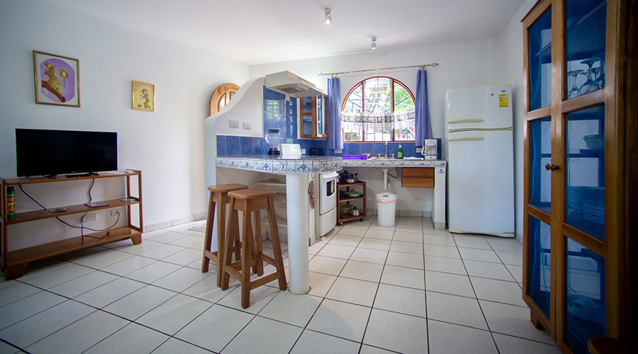 Costa Rica - Province de Puntarenas - Jaco - Htel - Appartement 2 - Cuisine - vue 2