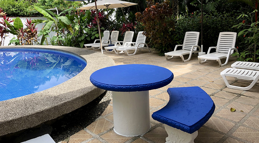 Costa Rica - Province de Puntarenas - Jaco - Htel - piscine - vue 2