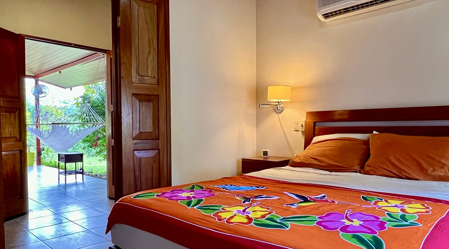 Costa Rica - Ojochal - Appartements Colibri 1 + 1 - Chambre - vue 2