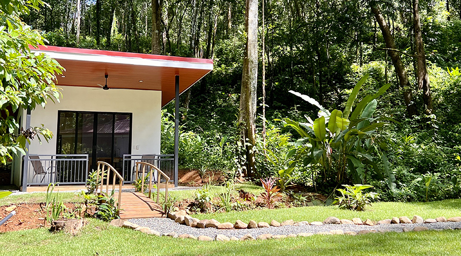 Costa Rica - Osa - Bahia Ballena - Ojochal - Casa Ventanas 1 + 1 - Cabina - Extrieur - vue 2