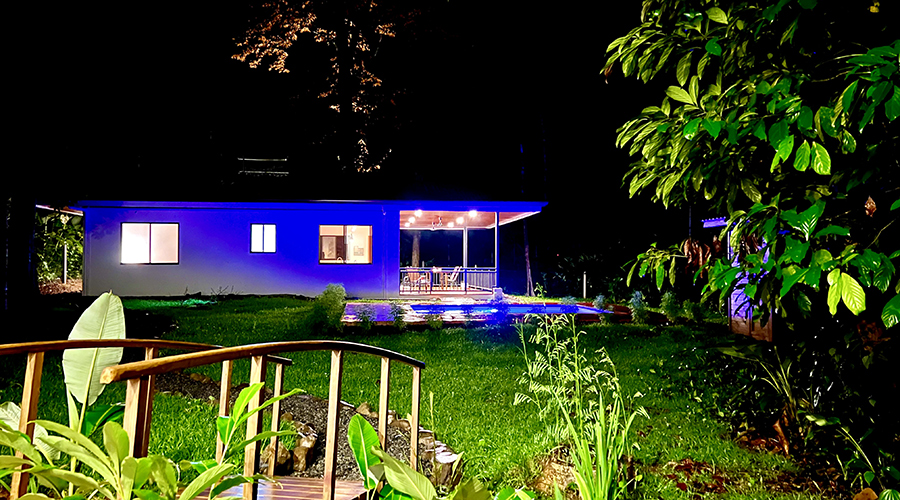 Costa Rica - Osa - Bahia Ballena -Ojochal - Casa Ventanas 1 + 1 - Extrieur - vue 6
