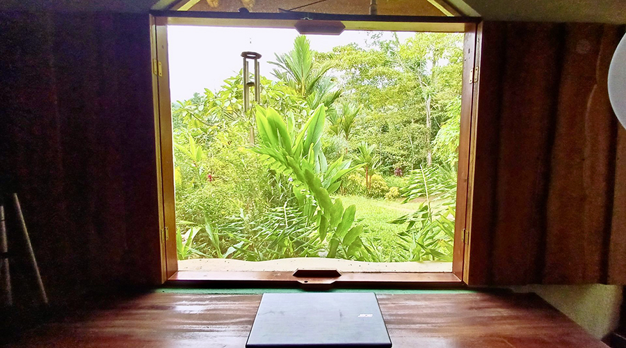 Costa Rica - Osa - Puerto Corts - Maison Oasis - Chambre 3 - vue 3