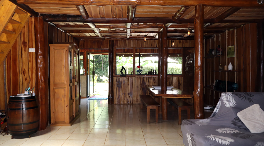 Province de Puntarenas, Platanillo 1 + 1 - Maison + cabina + piscine, Salon 2
