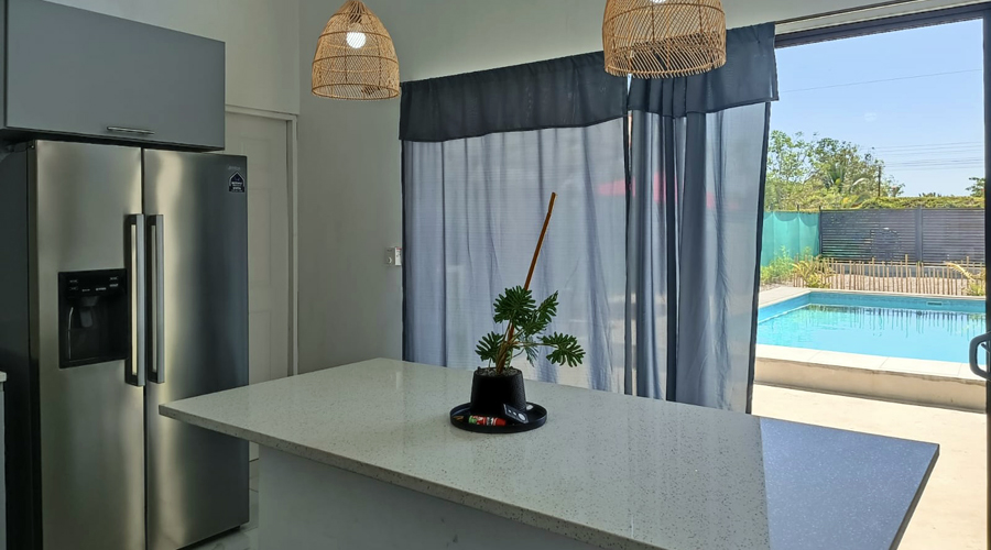 Costa Rica, Pacifique Sud, Uvita - Maison Papillon - Cuisine 4
