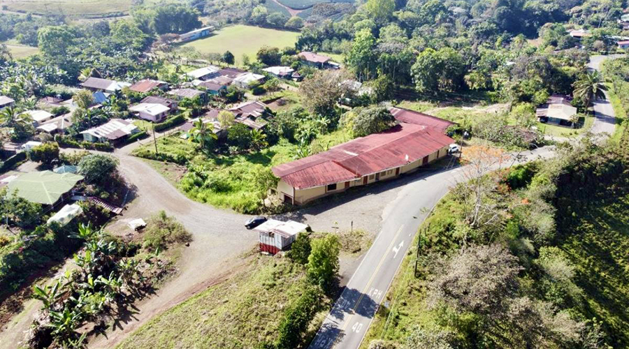Costa Rica - Canton de Perez Zeledon - Btiment commercial - Vue de drone - 2