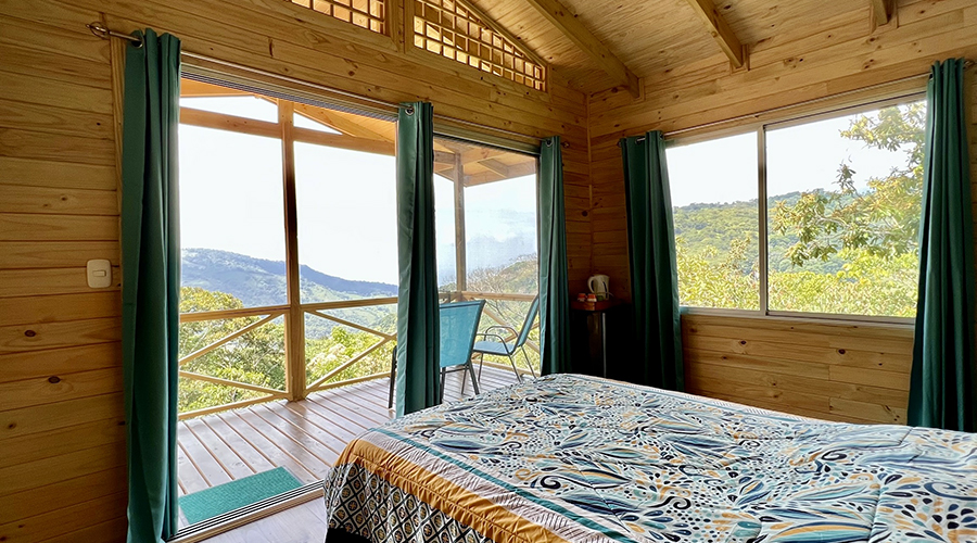 Costa Rica - Perez Zeledon - San Isidro - Terrazas de Morete - Cabina 1 - Chambre - vue 2