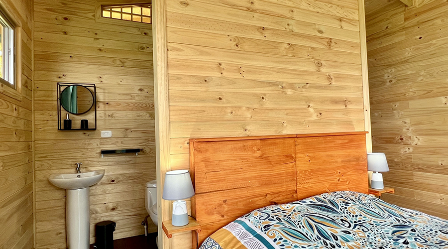 Costa Rica - Perez Zeledon - San Isidro - Terrazas de Morete - Cabina 1 - Chambre - vue 3