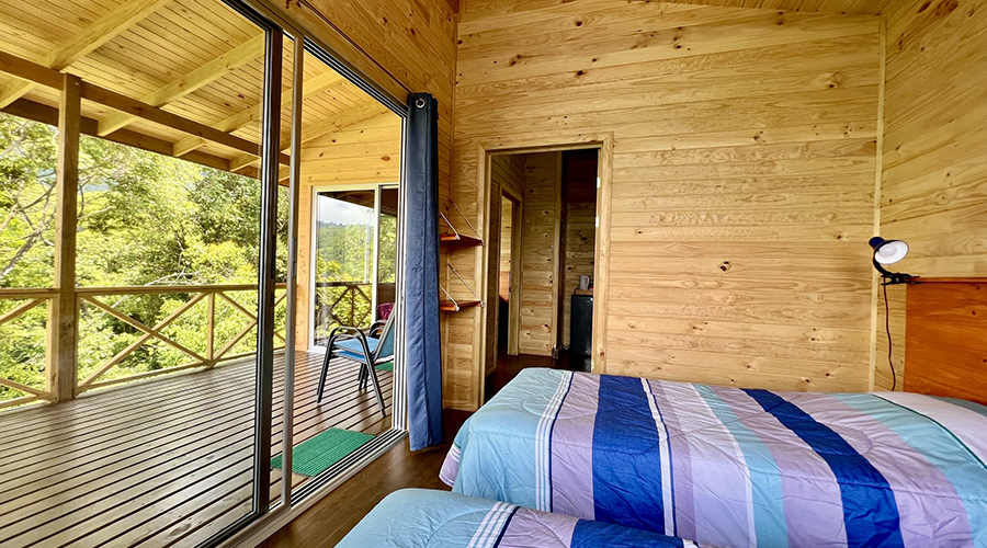 Costa Rica - Perez Zeledon - San Isidro - Terrazas de Morete - Cabina 2 - Chambre 2 - vue 2
