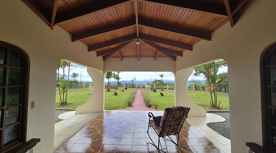 Costa Rica - Perez Zeledon - San Francisco - Casa Panorama - Terrasse avant