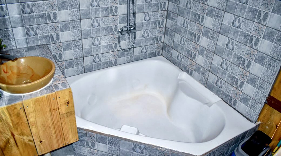 Costa Rica - Province de San Jos - Finca Platanillo 1 + 4 - Cabina 1 - Salle de bain
