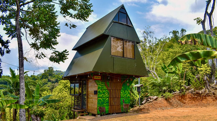Costa Rica - Province de San Jos - Finca Platanillo 1 + 4 - Cabina 2 - Extrieur