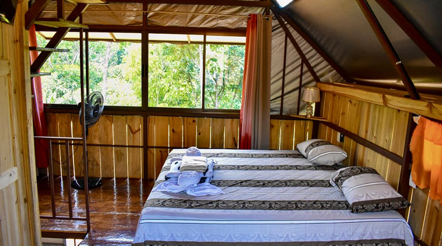 Costa Rica - Province de San Jos - Finca Platanillo 1 + 4 - Cabina 3 - Chambre
