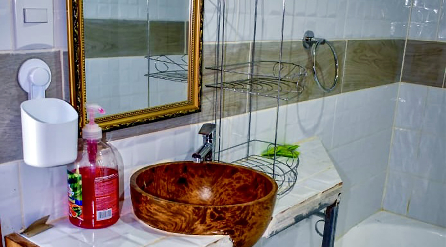 Costa Rica - Province de San Jos - Finca Platanillo 1 + 4 - Cabina 3 - Salle de bain