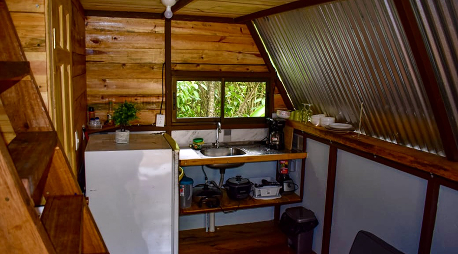 Costa Rica - Province de San Jos - Finca Platanillo 1 + 4 - Cabina 4 - Cuisine