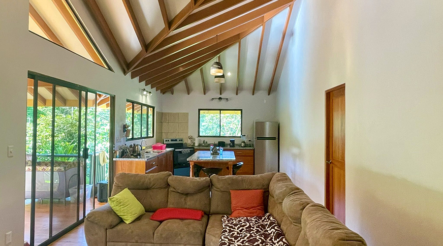 Costa Rica - San Isidro - San Ignacio - Ferme en Permaculture - Sjour et cuisine - vue 2