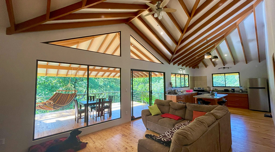 Costa Rica - San Isidro - San Ignacio - Ferme en Permaculture - Sjour et cuisine - vue 3