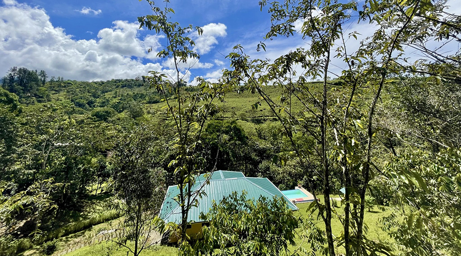 Costa Rica - San Isidro - San Ignacio - Ferme en Permaculture - Maison - vue 6
