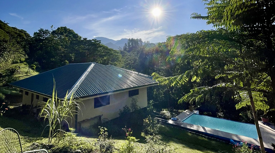 Costa Rica - San Isidro - San Ignacio - Ferme en Permaculture - Maison - vue 7