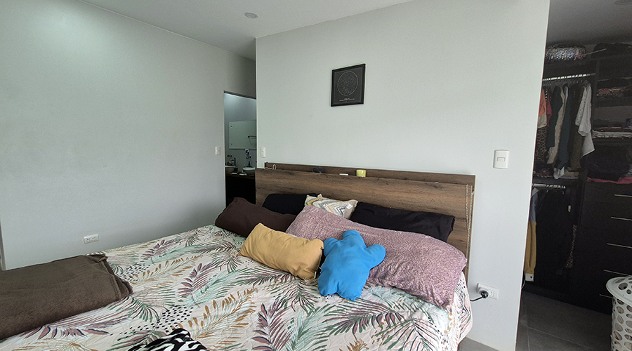 Costa Rica - Perez Zeledn - San Isidro De El General - Casa Rosario - Etage - Chambre 3 - vue 2